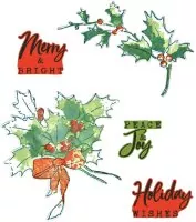 Pencil Line Holly - Framelits - Stanzen & Stempel - 49 and Market - Sizzix