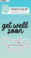 Sweet Stories - Get Well Soon & Feel Better - Bundle - Stempel & Stanzen Set - Studio Light