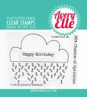 Chance Of Sprinkles avery elle clear stamps