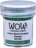 WOW - Embossing Powder - Colour Blend Verdigris - Regular Mix