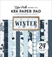 Winter - Paper Pad - 6"x6" - Echo Park