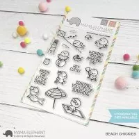 Beach Chickies - Clear Stamps - Mama Elephant