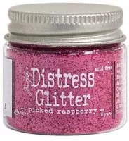 Ranger Distress Glitter - Picked Raspberry