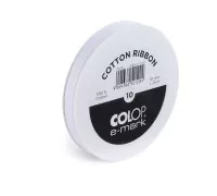 COLOP e-mark® Baumwollband weiß - 10mm breit