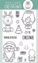 gsd421 gerda steiner designs clear stamps holiday friends