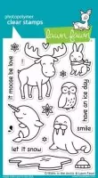 Critters in the Arctic - Bundle Stempel + Stanzen - Lawn Fawn