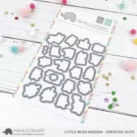 Little Bear Agenda - Creative Cuts - Stanzen - Mama Elephant