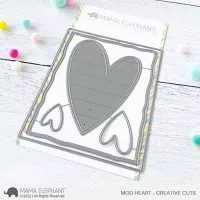 Mod Heart - Creative Cuts - Stanzen - Mama Elephant