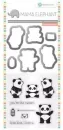 Panda - Clear Stamps & Stanzen Set - Mama Elephant