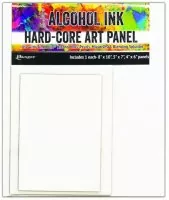 Alcohol Ink Hard-Core Art Panel - 8"x10", 5"x7", 4"x6"- Tim Holtz